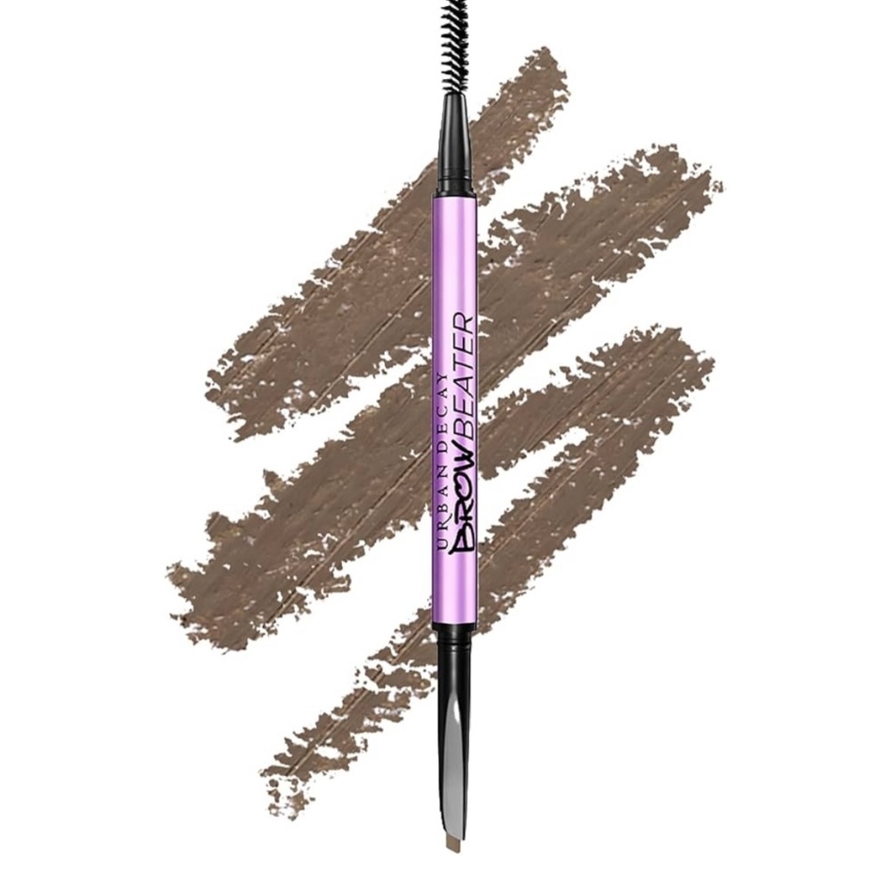 NWT  URBAN DECAY Brow Beater Micro Fine Brow Pencil and Brush, Taupe Trap .05g